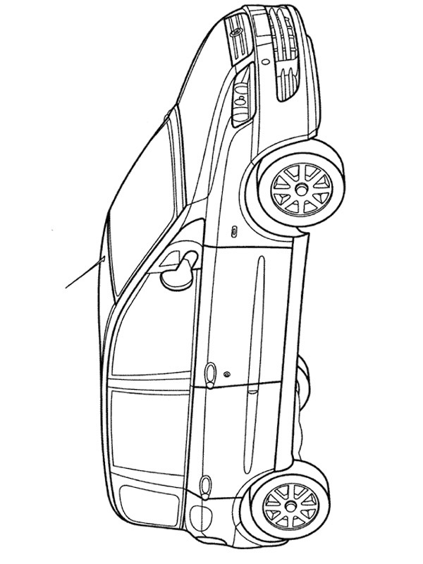 Fiat Multipla Tegninger Fiat Multipla Tegninger