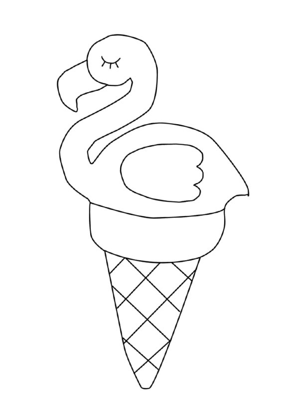 Flamingo-is Tegninger Flamingo-is Tegninger