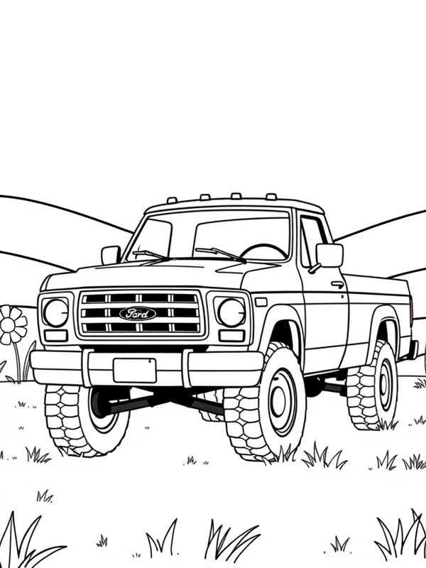 Ford F 150 Tegninger Ford F 150 Tegninger