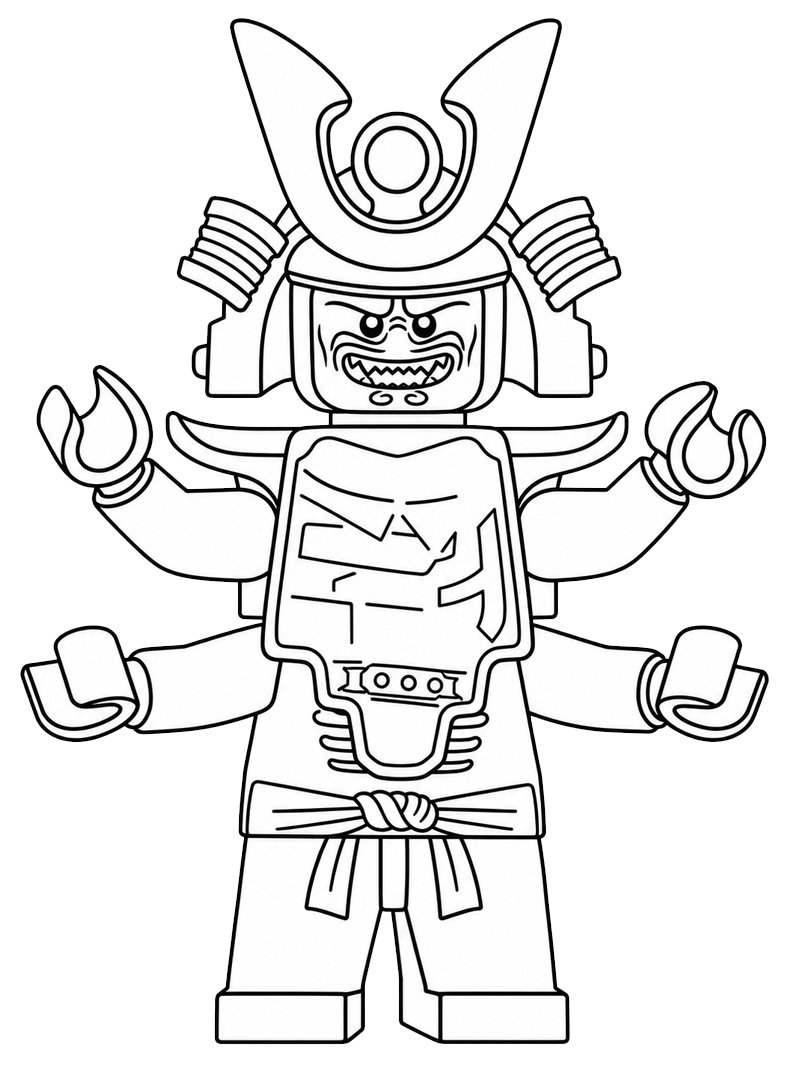 Garmadon (Ninjago) Tegninger Garmadon (Ninjago) Tegninger