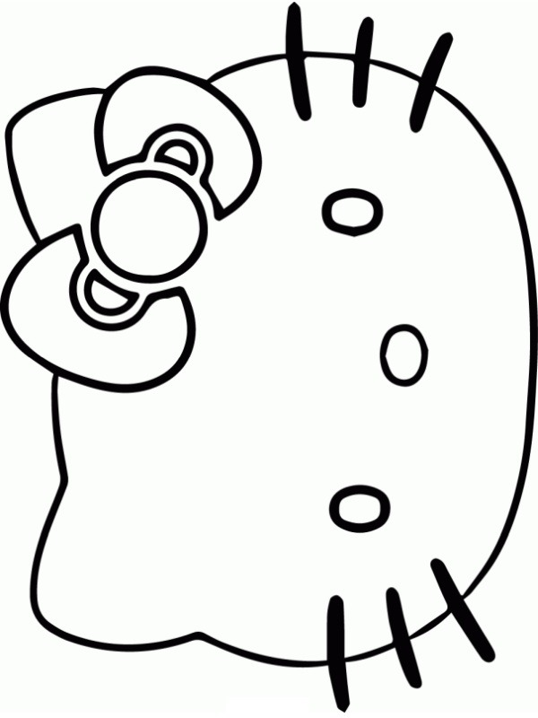 Hello Kitty ansigt Tegninger Hello Kitty ansigt Tegninger