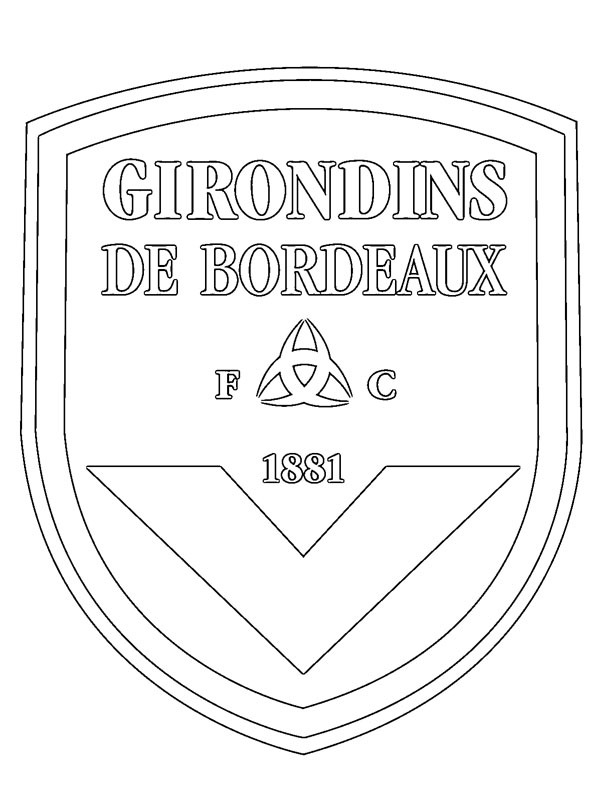 FC Girondins de Bordeaux Tegninger