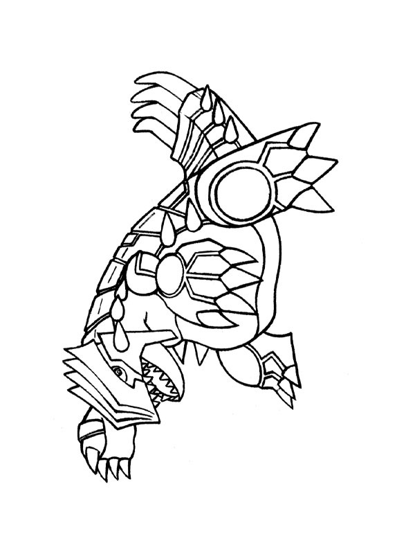 Groudon Tegninger Groudon Tegninger