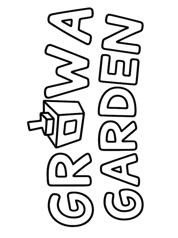 Grow a Garden logo Tegninger Grow a Garden logo Tegninger