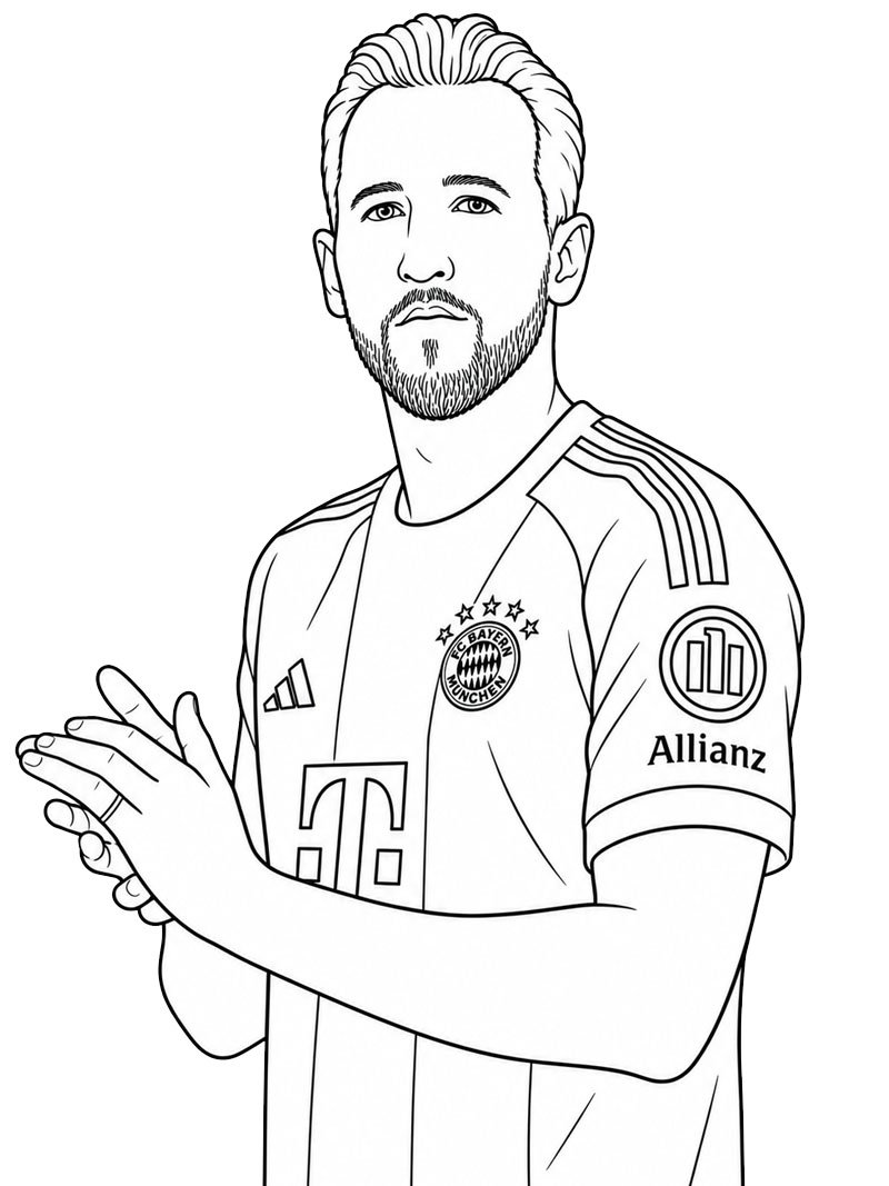 Harry Kane Tegninger