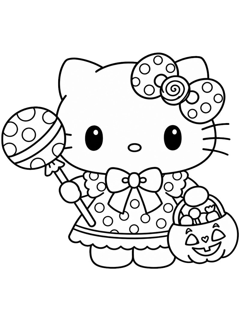 Hello Kitty: Slik eller ballade Tegninger