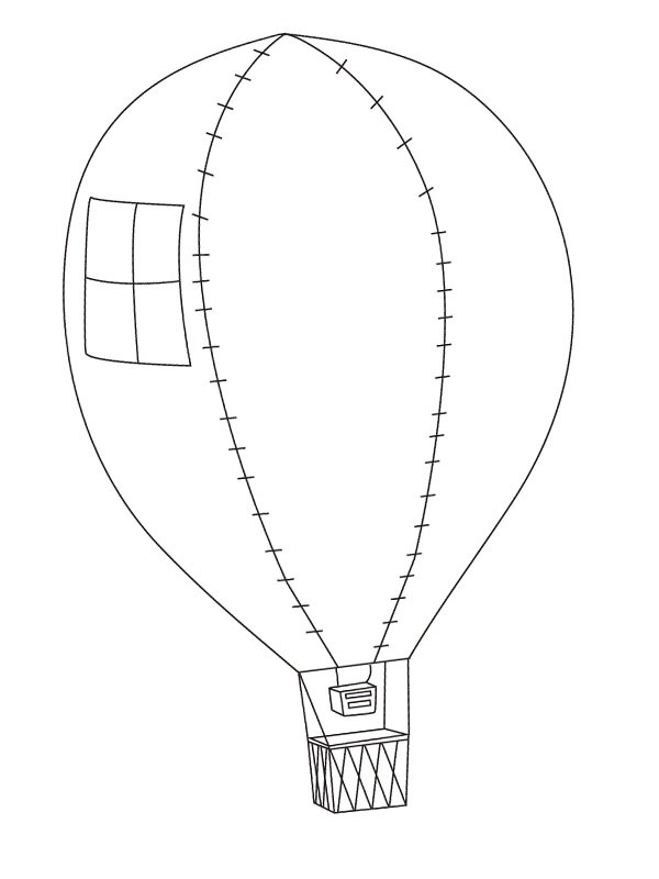 Varmluftsballon Tegninger