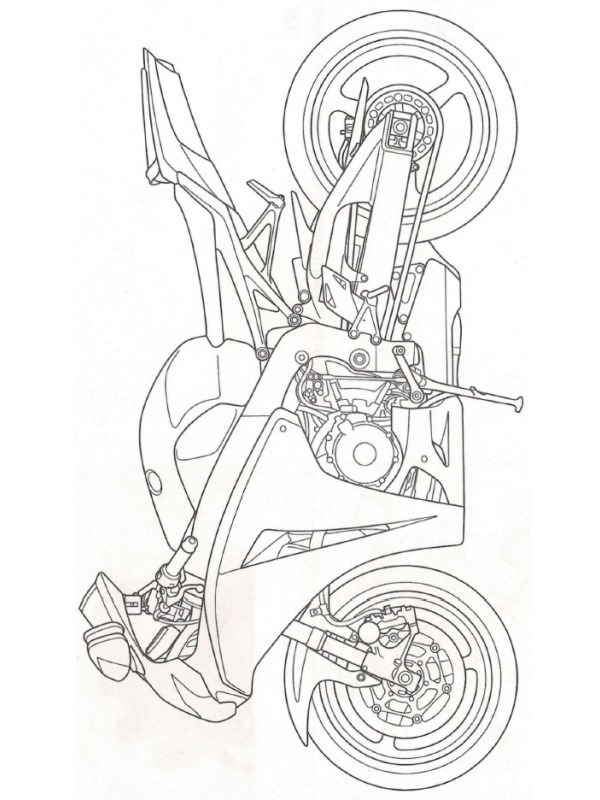 Honda CBR1000RR Tegninger
