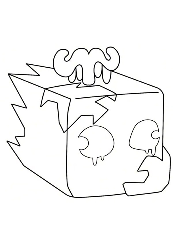 Ice Fruit (Blox Fruits) Tegninger Ice Fruit (Blox Fruits) Tegninger
