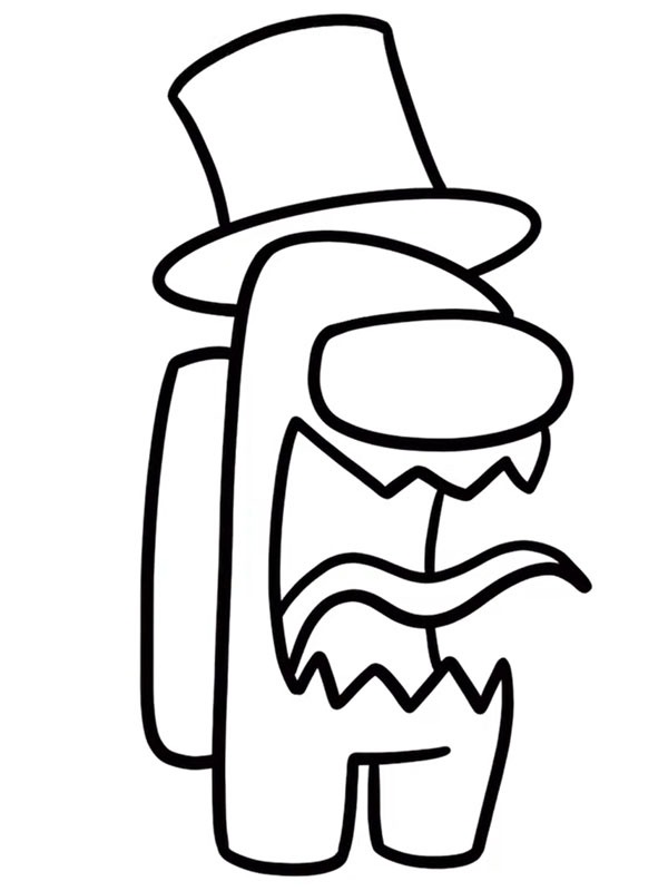 Impostor Among Us Tegninger Impostor Among Us Tegninger