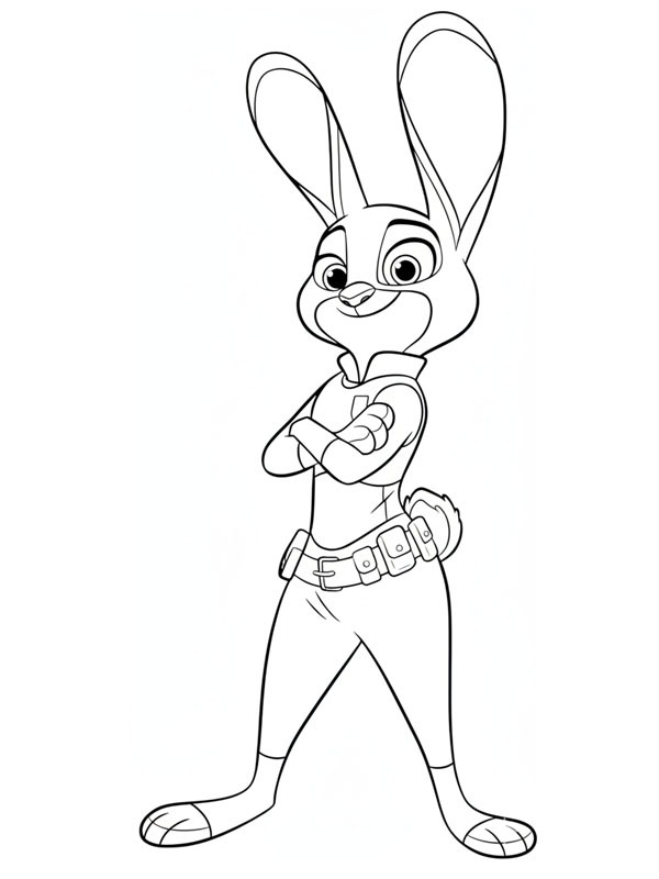 Judy Hopps (Zootropolis) Tegninger