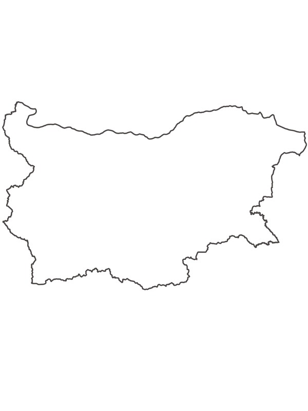 Kort over Bulgarien Malebogsside