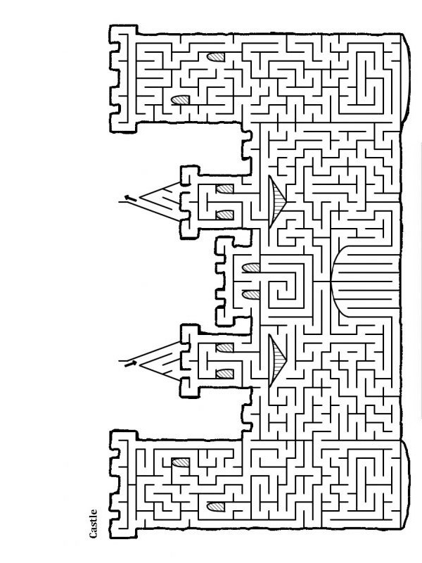 Solt labyrint Malebogsside