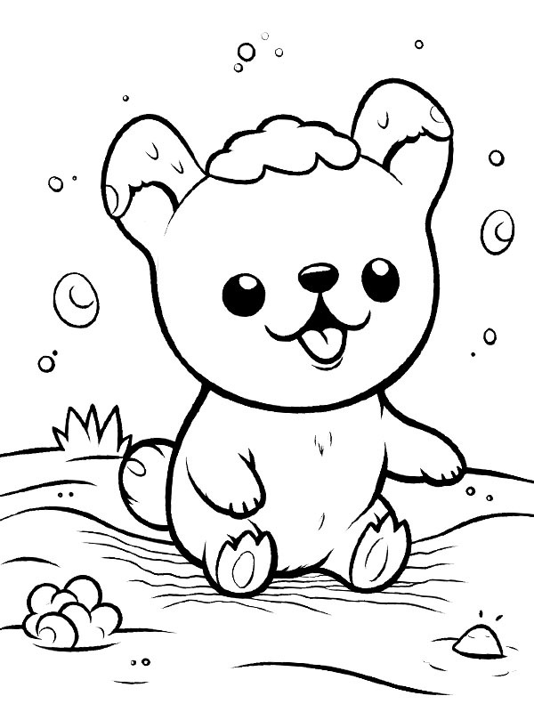 Kawaii hund Tegninger Kawaii hund Tegninger