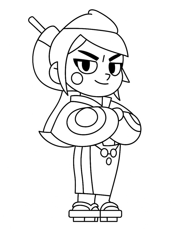 Kaze Brawl Stars Tegninger Kaze Brawl Stars Tegninger