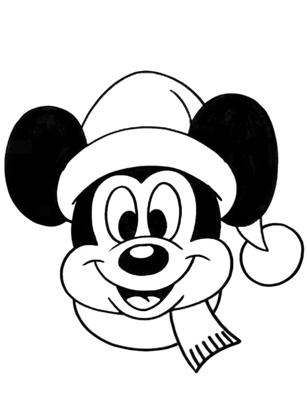 Julemanden Mickey Mouse Tegninger Julemanden Mickey Mouse Tegninger