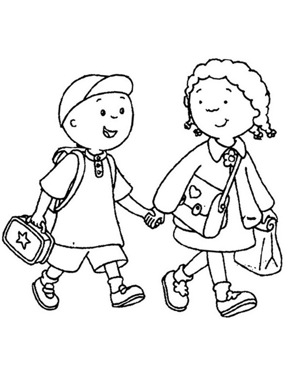 På vej i skole Tegninger På vej i skole Tegninger