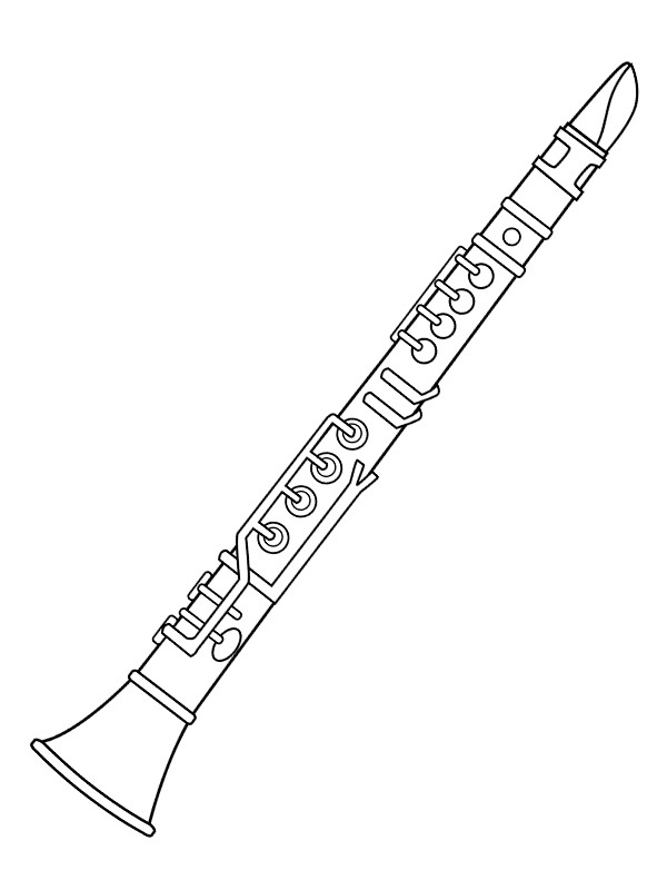 Klarinet Tegninger Klarinet Tegninger