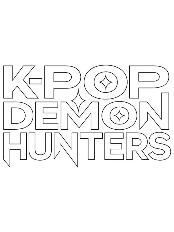 Kpop Demon Hunters logo Tegninger Kpop Demon Hunters logo Tegninger