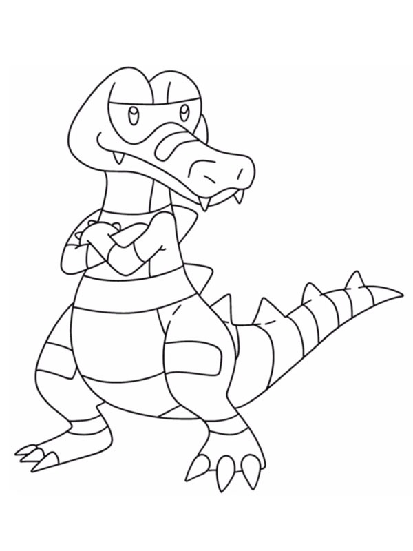 Krokorok (Pok&eacute;mon) Tegninger