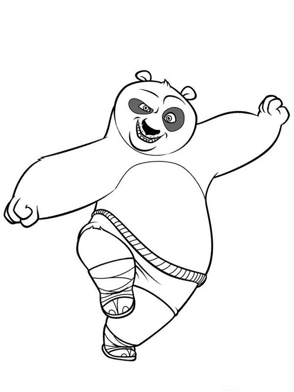 Po (Kung Fu Panda) Tegninger Po (Kung Fu Panda) Tegninger
