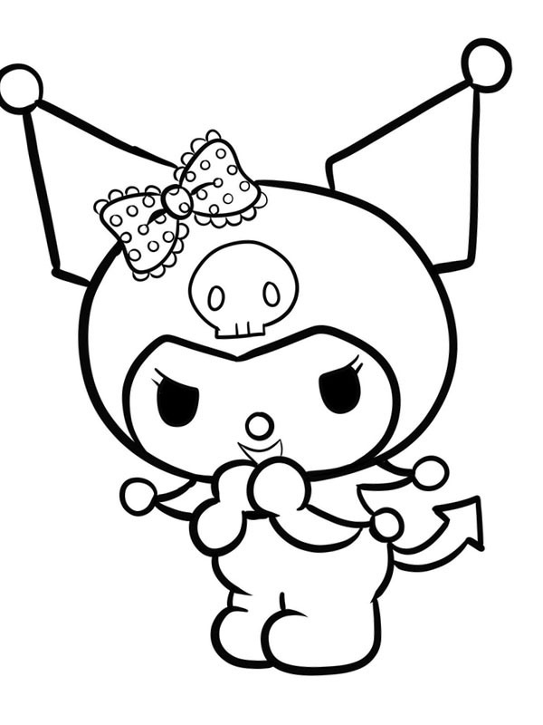 Kuromi Tegninger Kuromi Tegninger
