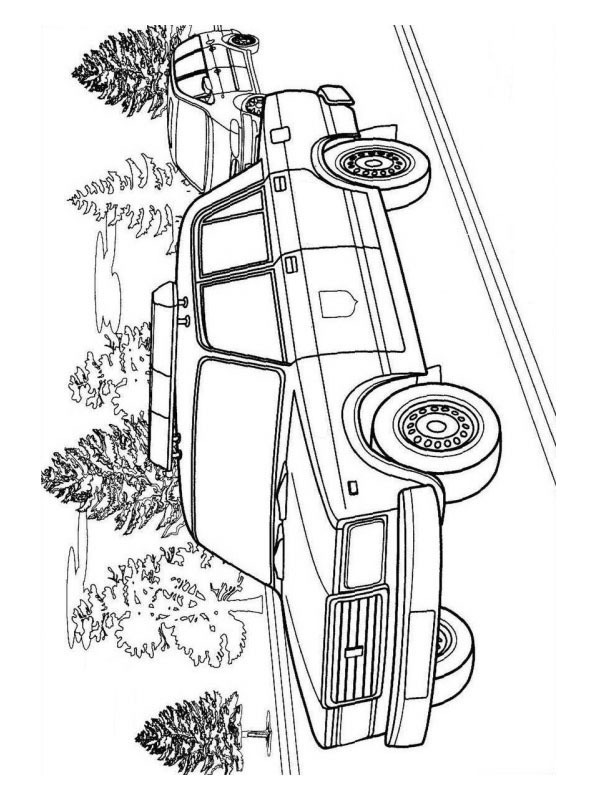 Lada politibil Tegninger Lada politibil Tegninger