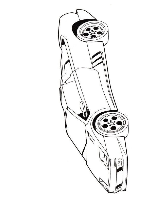 Lamborghini Diablo Tegninger Lamborghini Diablo Tegninger