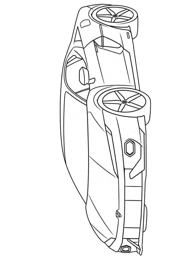 Lamborghini Temerario Tegninger