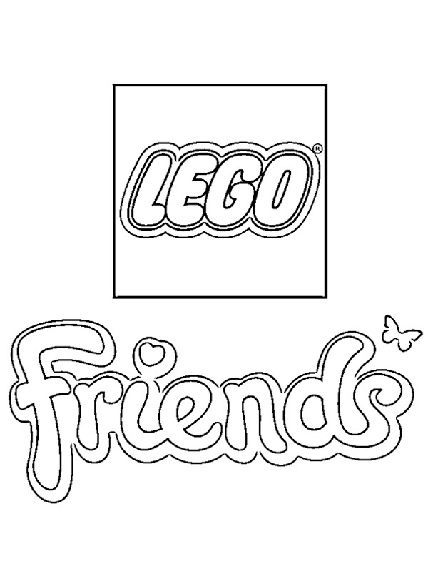 Lego friends logo Tegninger Lego friends logo Tegninger