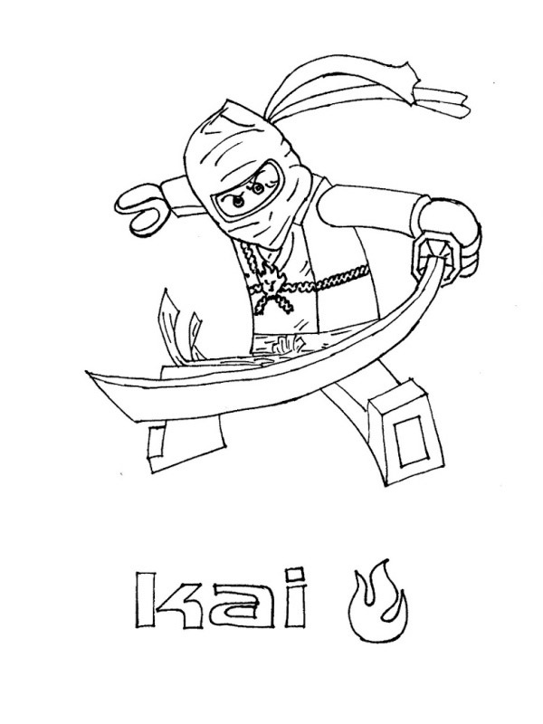 Lego ninjago Kai Tegninger Lego ninjago Kai Tegninger
