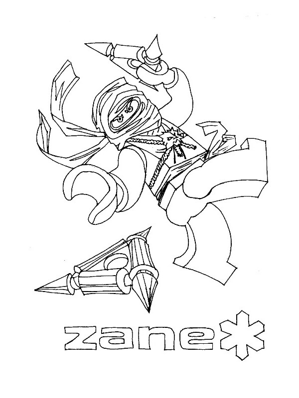Lego ninjago Zane Tegninger Lego ninjago Zane Tegninger