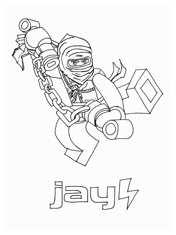 Lego ninjago Jay Tegninger Lego ninjago Jay Tegninger