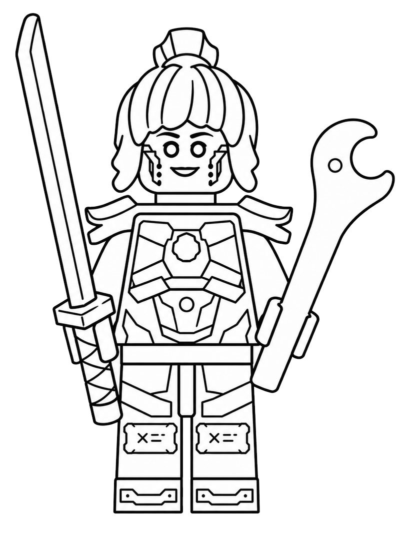 LEGO Ninjago P.I.X.A.L. Tegninger LEGO Ninjago P.I.X.A.L. Tegninger