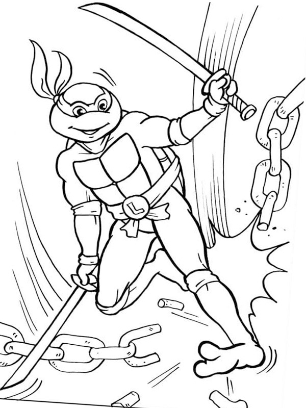 Leonardo (Ninja Turtles) Tegninger Leonardo (Ninja Turtles) Tegninger