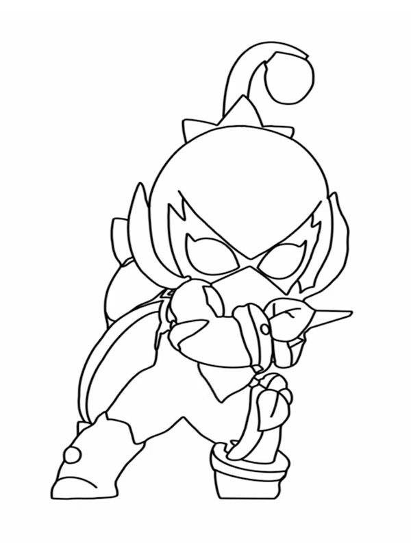 Lily Brawl Stars Tegninger Lily Brawl Stars Tegninger