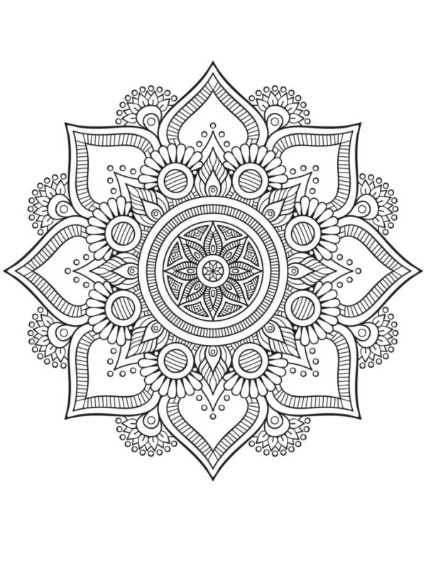 Mandala 4 Tegninger Mandala 4 Tegninger