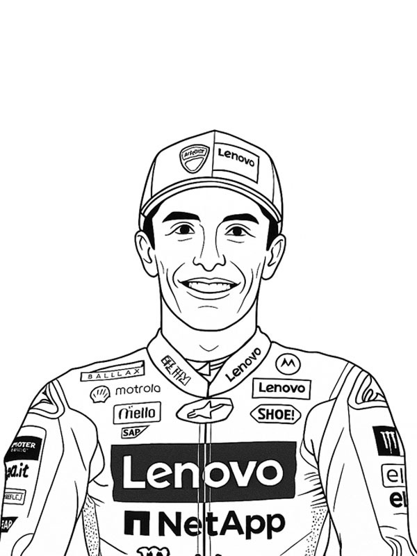 Marc Márquez Tegninger Marc Márquez Tegninger