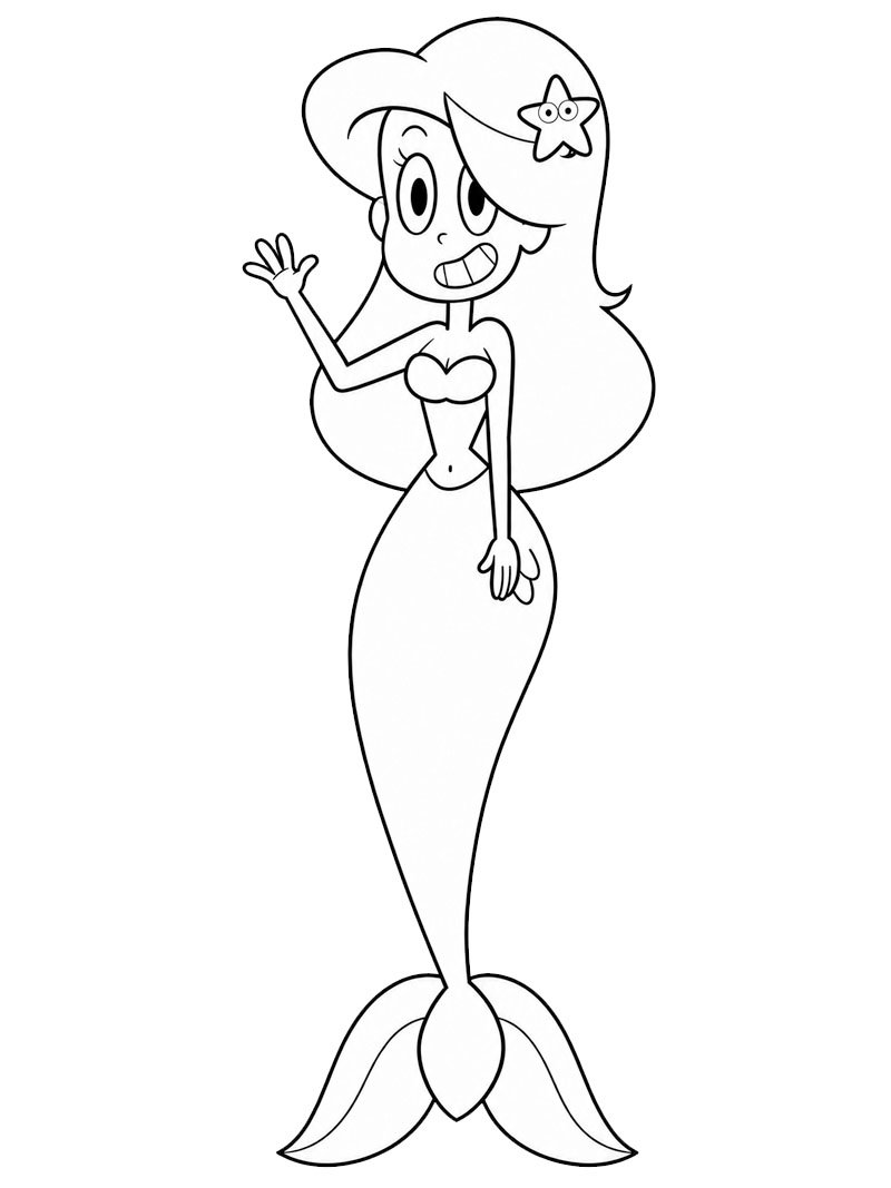 Marina (Zig og Sharko) Tegninger Marina (Zig og Sharko) Tegninger