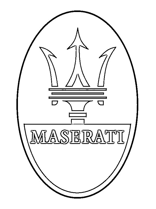 Maserati logo Malebogsside