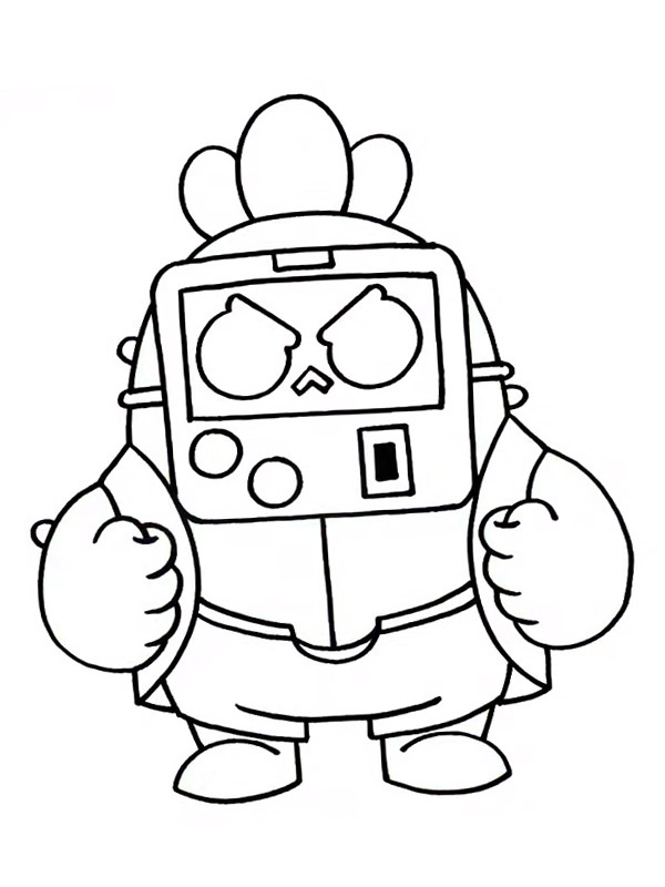 Mask Spike 8 Bit Brawl Stars Tegninger Mask Spike 8 Bit Brawl Stars Tegninger
