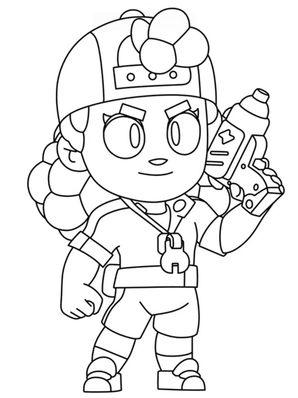 Meg Brawl Stars Tegninger Meg Brawl Stars Tegninger