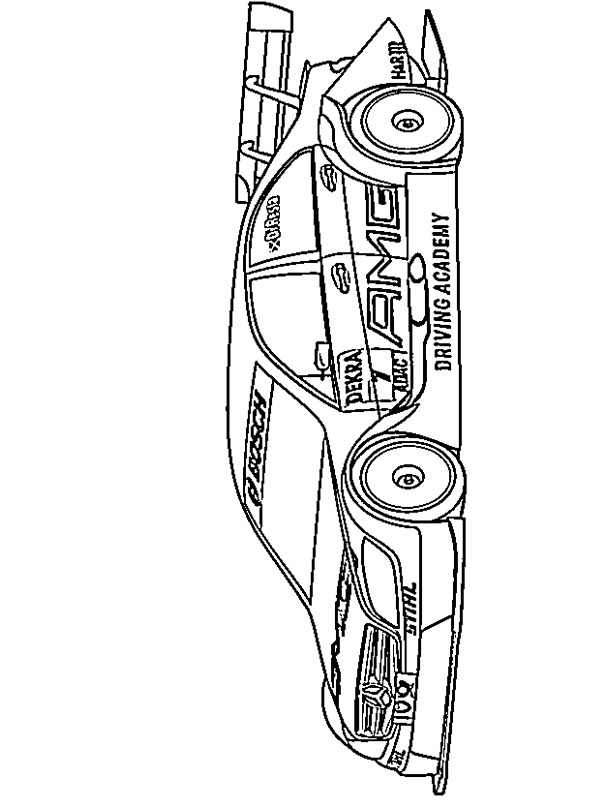 Mercedes Benz DTM Tegninger Mercedes Benz DTM Tegninger