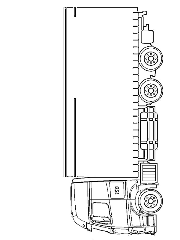 Mercedes-Benz lastbil Tegninger Mercedes-Benz lastbil Tegninger