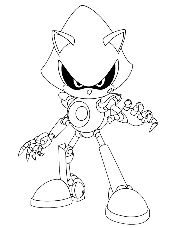 Metal Sonic Tegninger