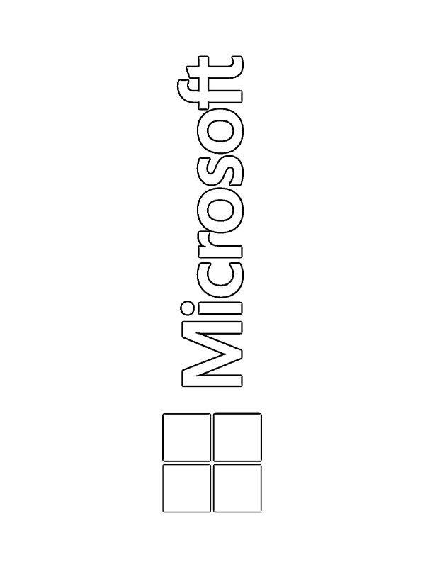 Microsoft logo Tegninger Microsoft logo Tegninger