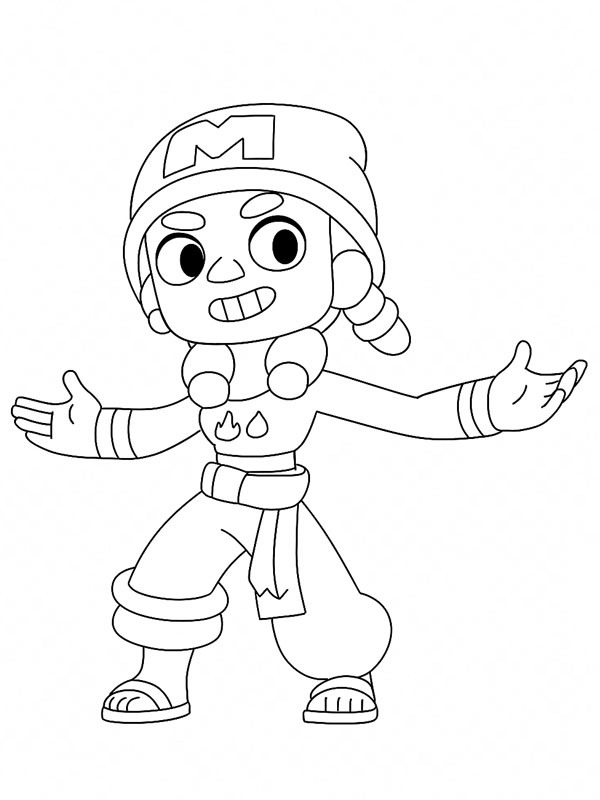 Mina (Brawl Stars) Tegninger Mina (Brawl Stars) Tegninger