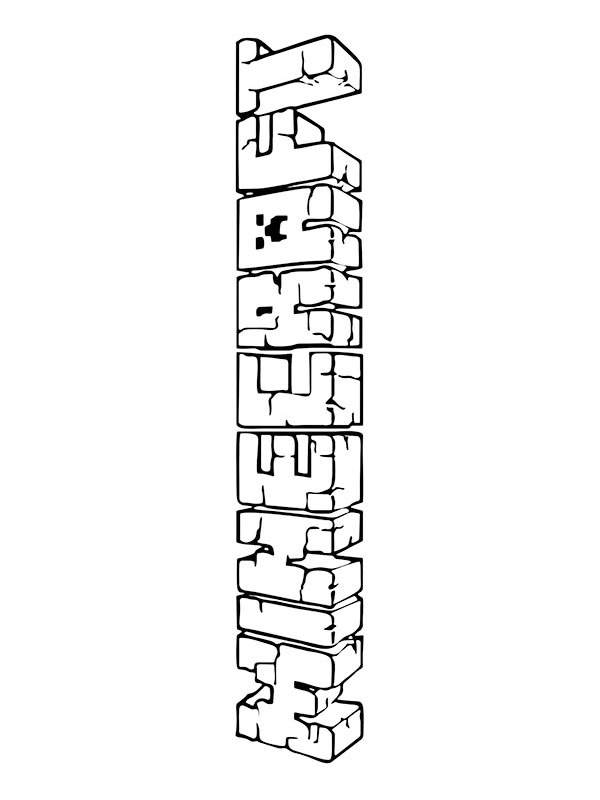 Minecraft logo Tegninger Minecraft logo Tegninger