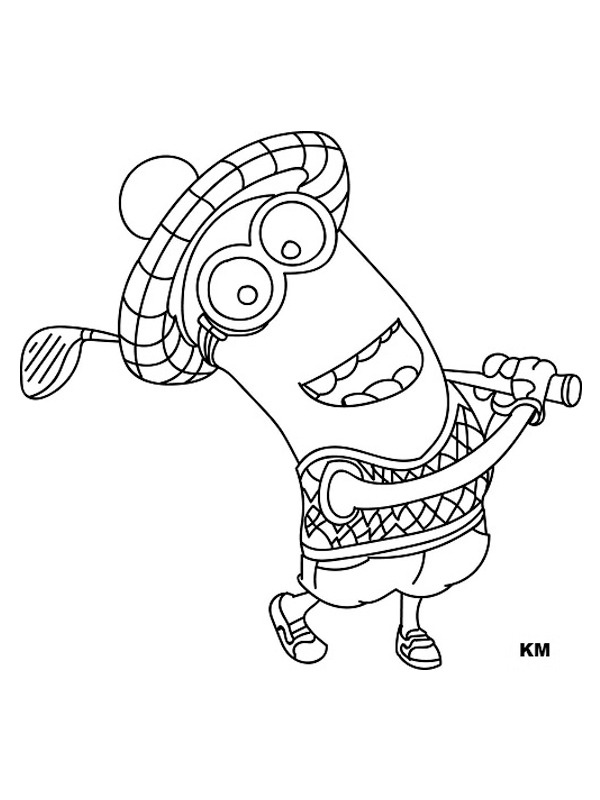 Minion Kevin Tegninger Minion Kevin Tegninger