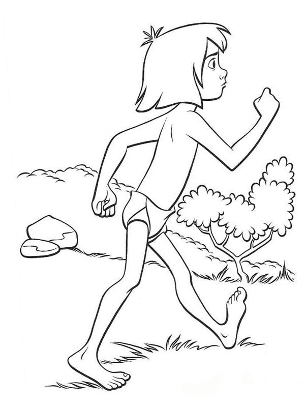 Mowgli går Tegninger Mowgli går Tegninger